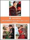 Cover image for Harlequin Historical--December 2024--Box Set 1 of 2